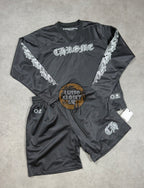 Chrome - Black Mesh Set
