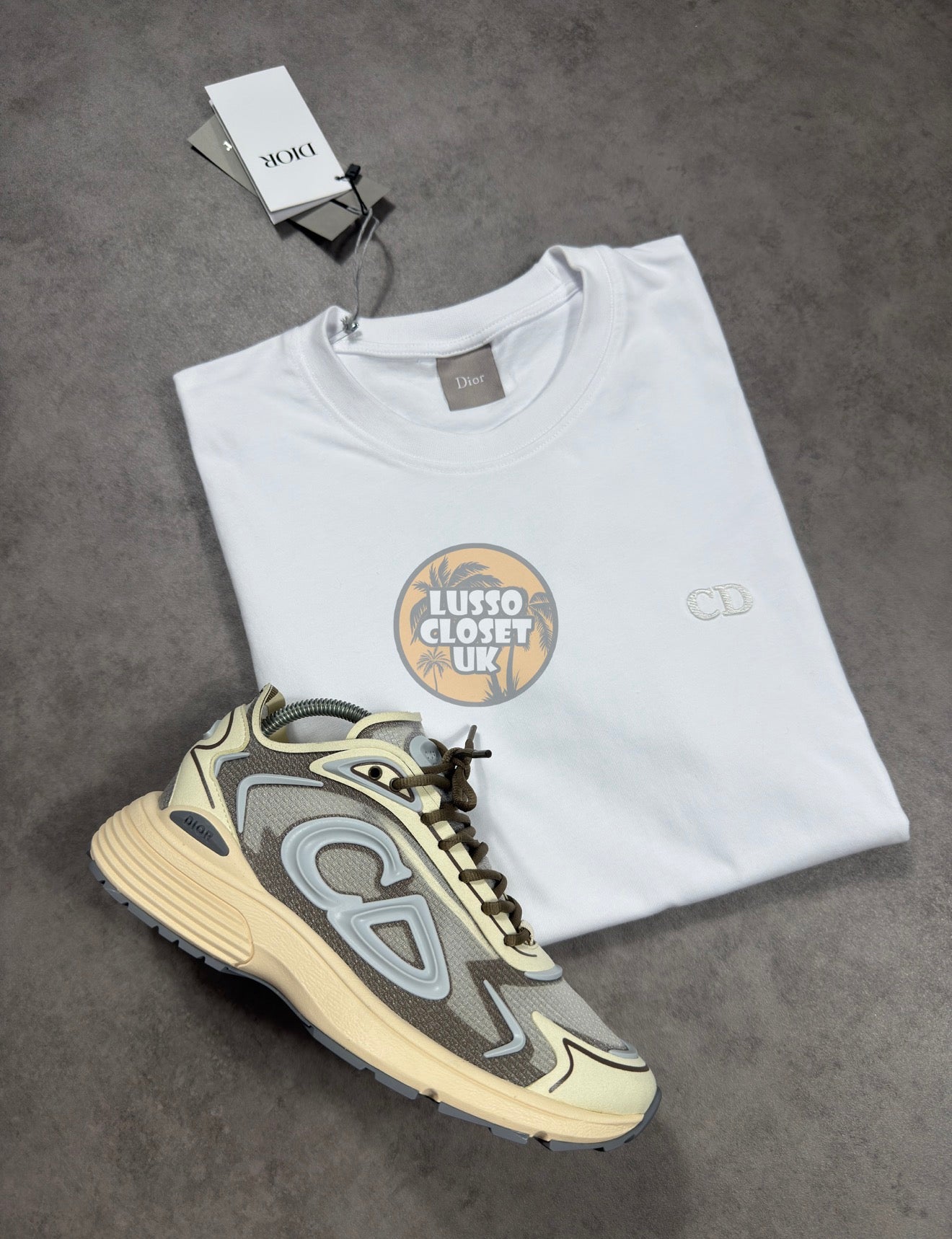 D - Mini CD White T Shirt