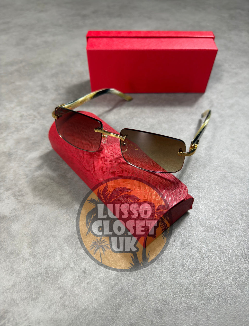 Cart - Brown Horn Sunglasses