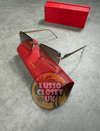 Cart - Brown / Gold Sunglasses