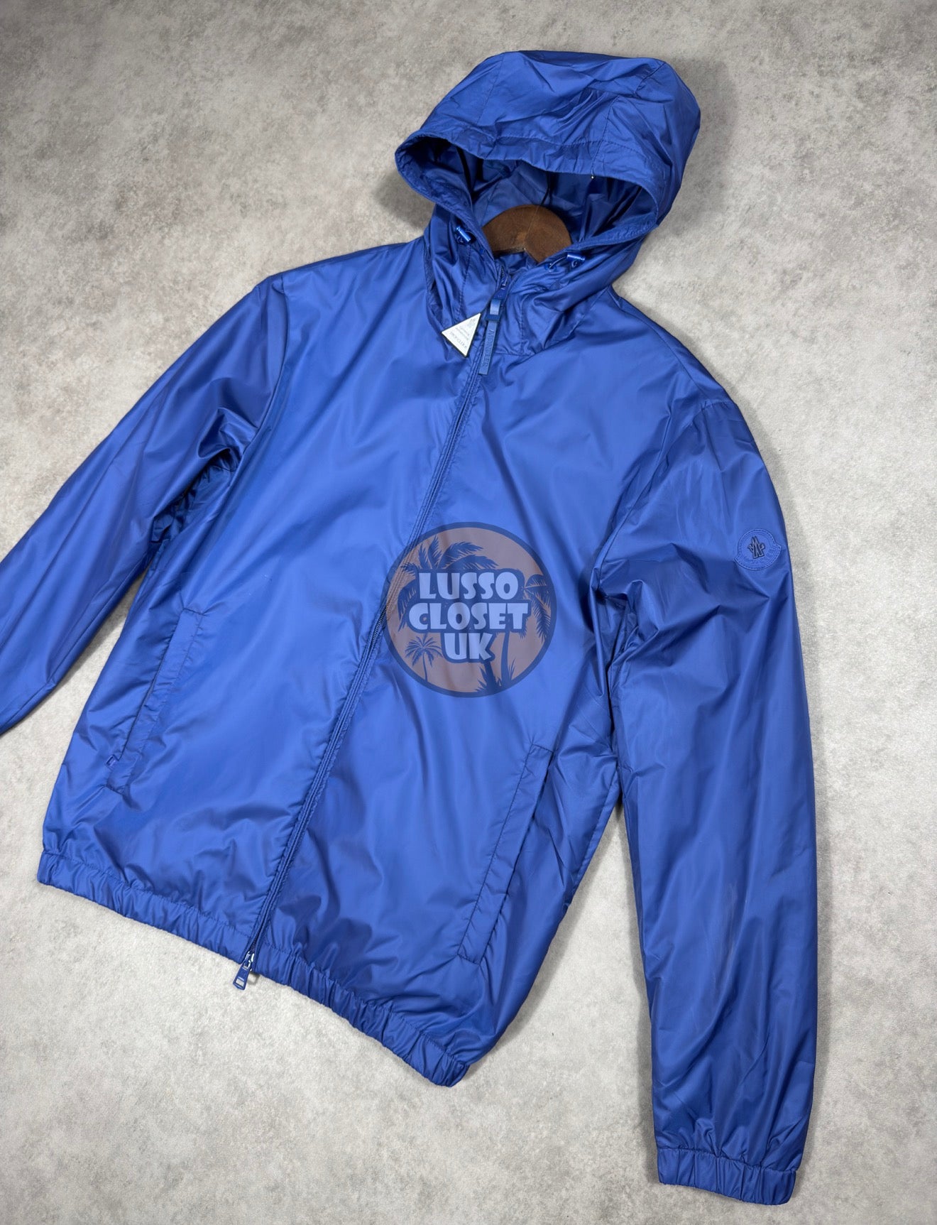 M - Blue Windbreaker