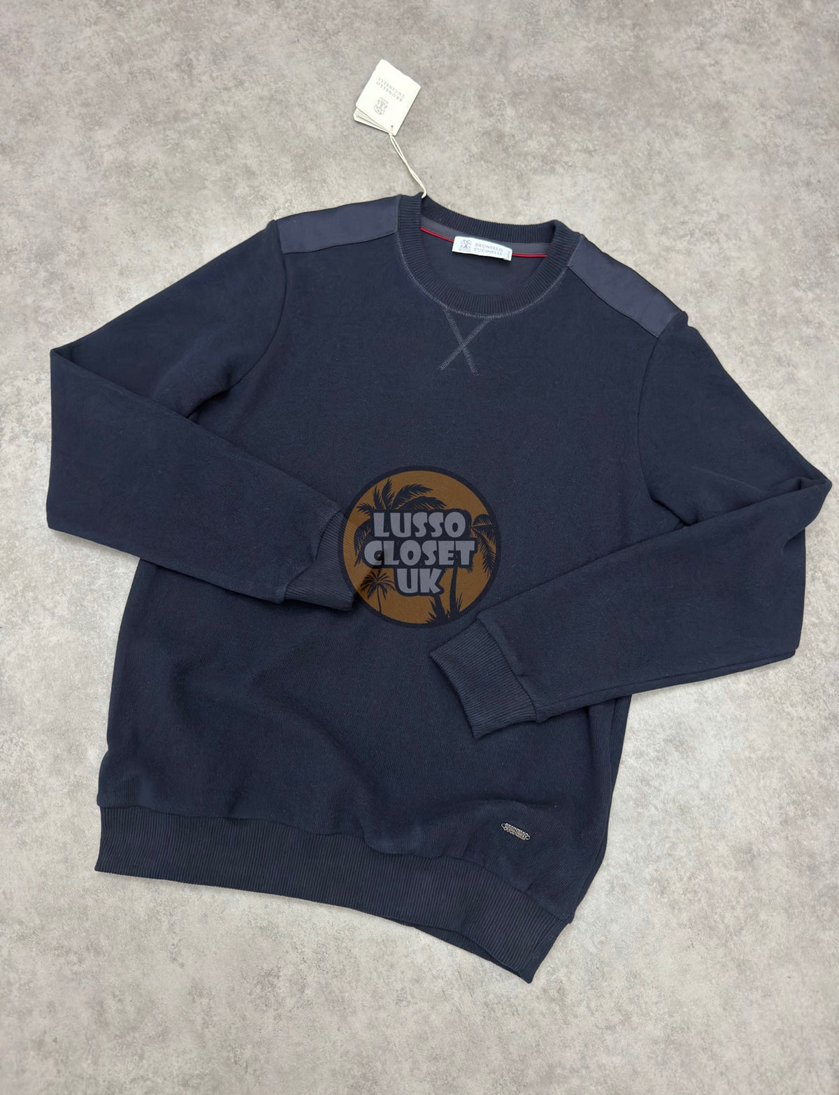 Bruno - Cashmere Sweater Dark Blue