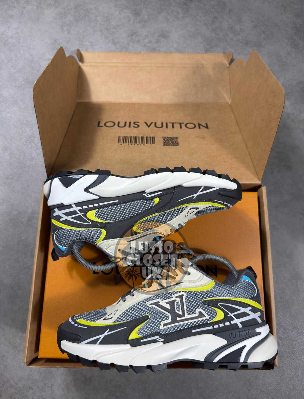 LSV - Neon Tat Trainers