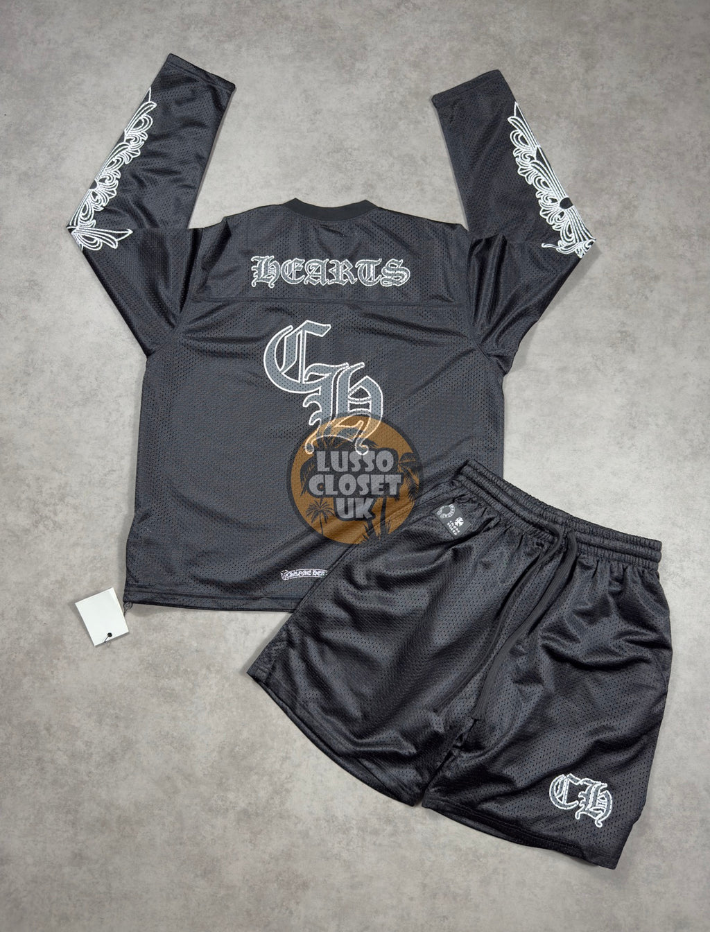 Chrome - Black Mesh Set
