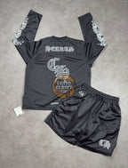 Chrome - Black Mesh Set