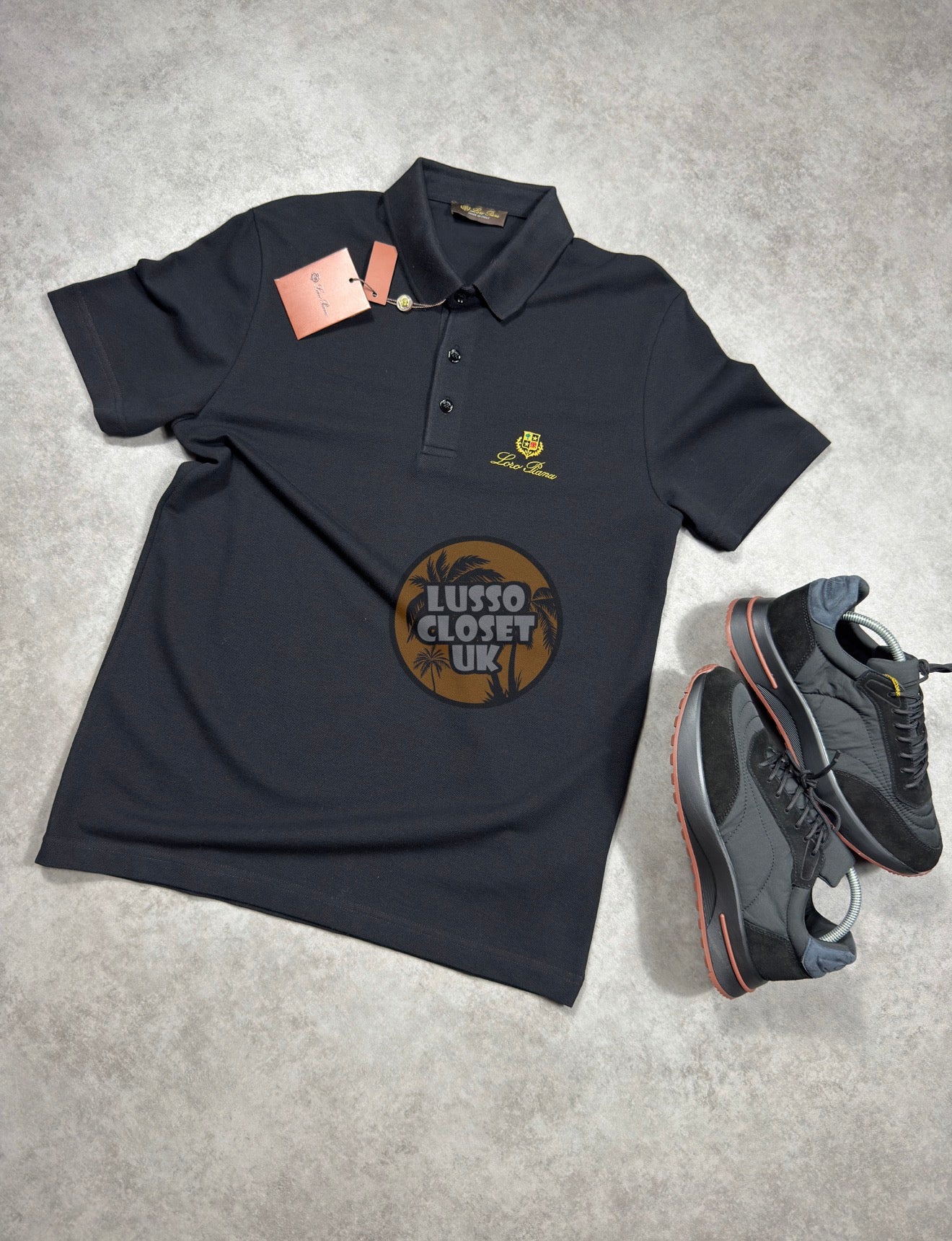 LP - Black Crest Polo