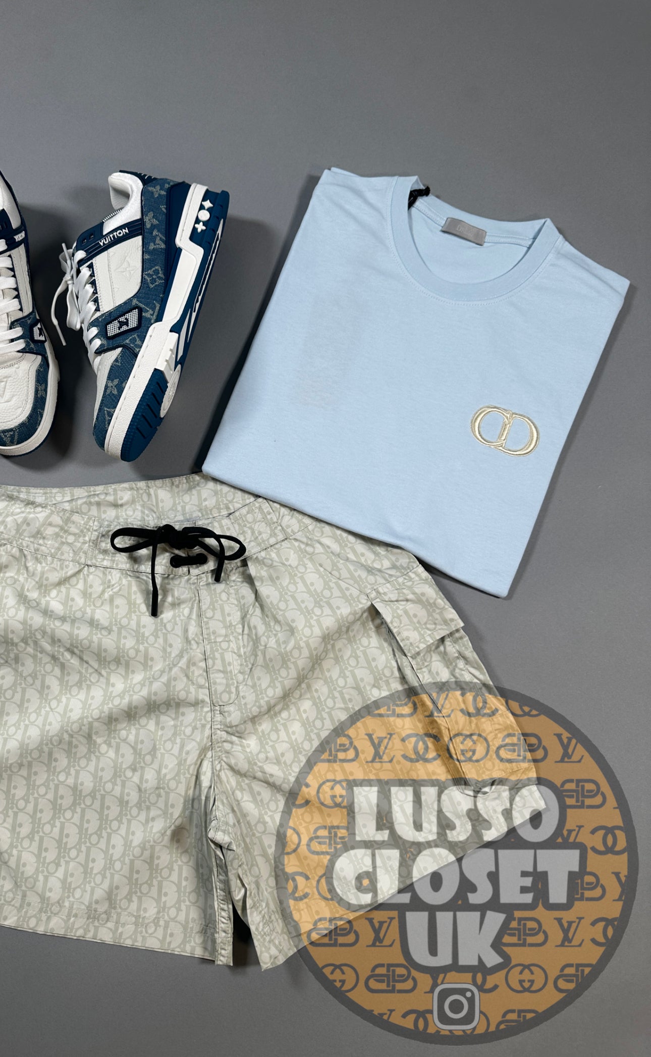 Dio - Baby Blue CD T shirt