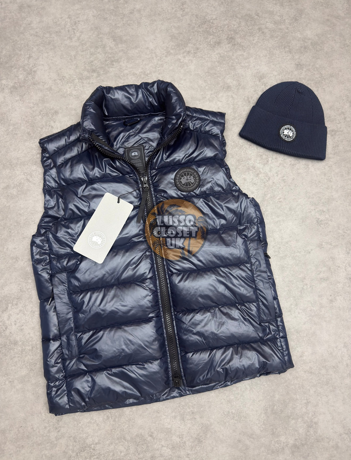 CNDA - Navy / Black Disk Gilet