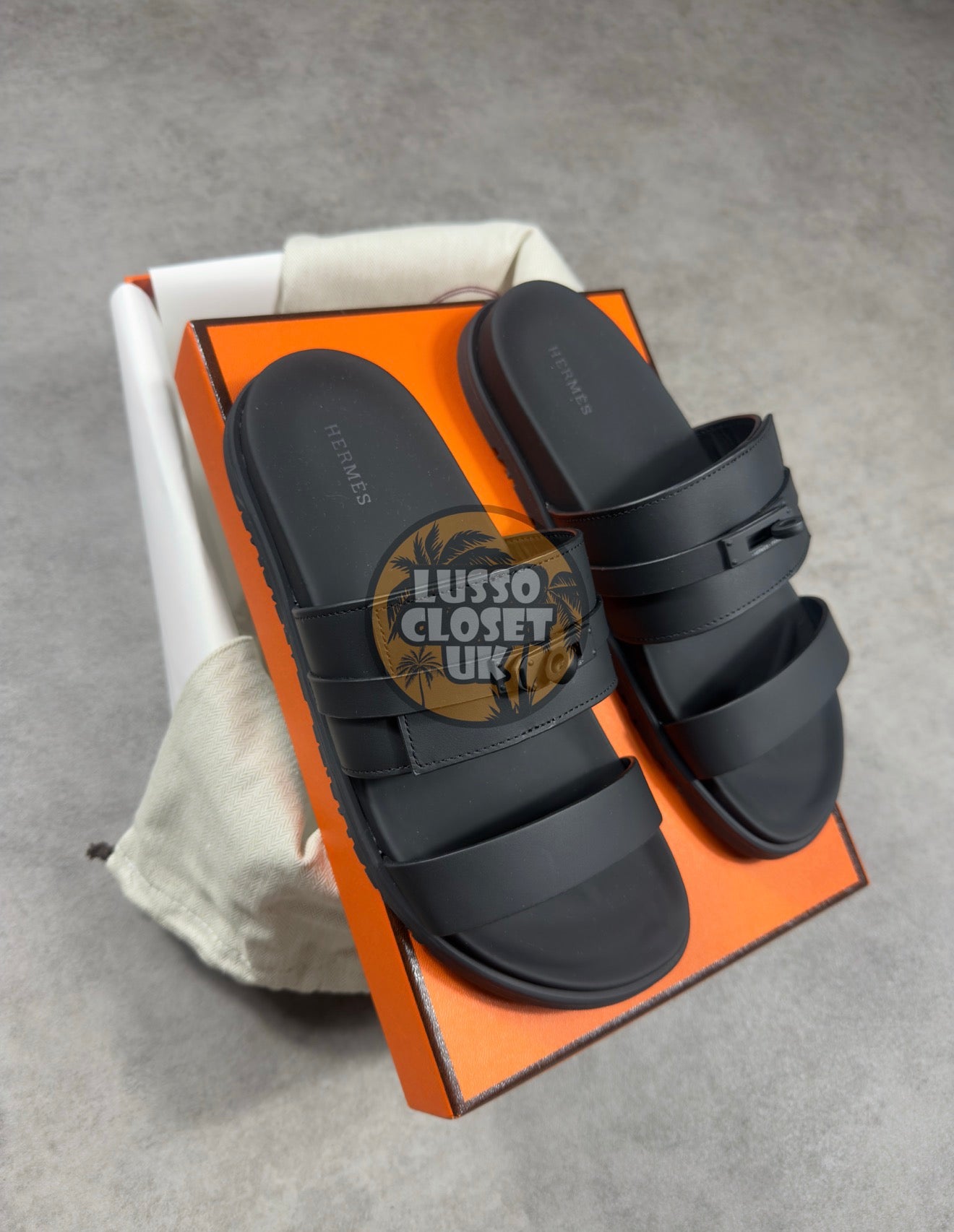 HRMS - Black Buckle Sandal