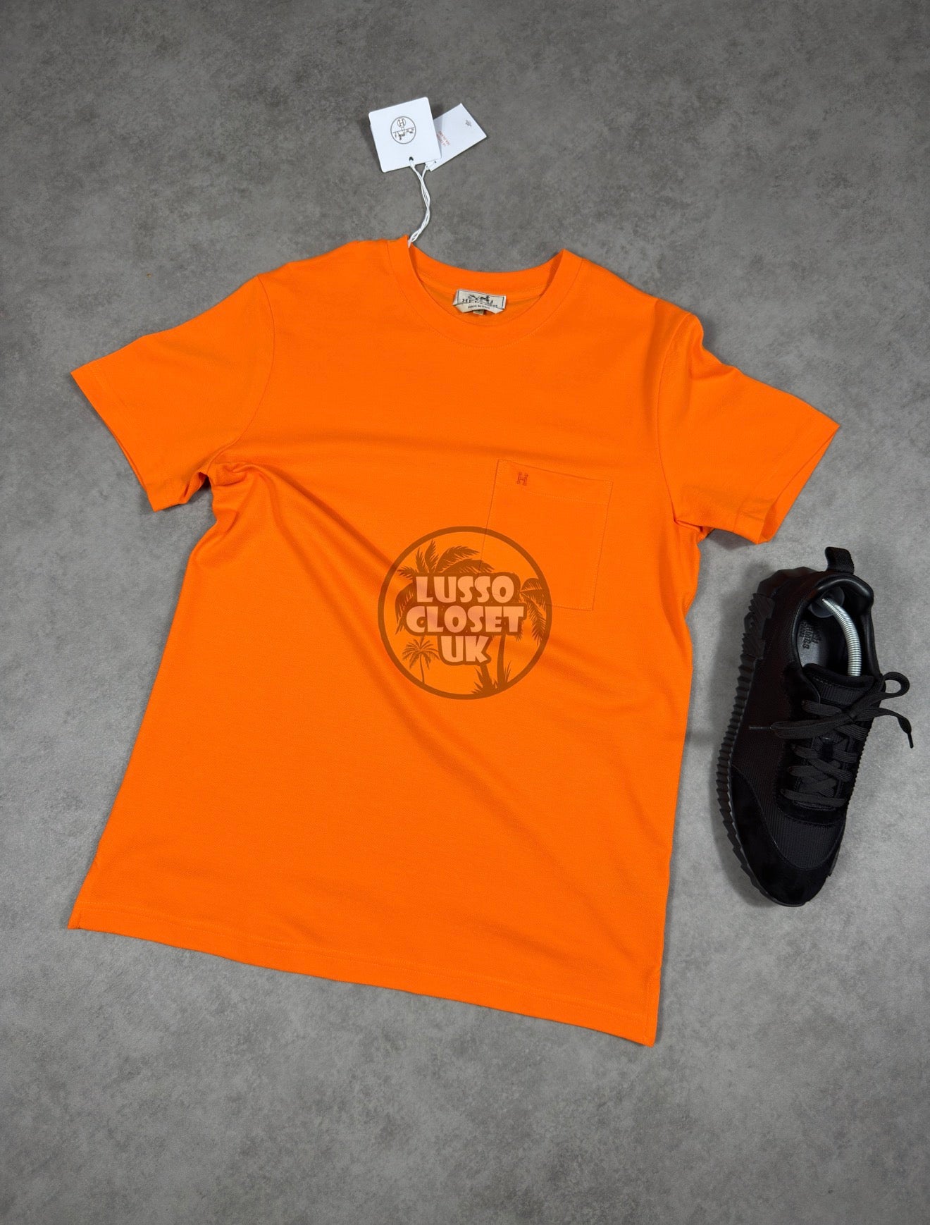 HRMS - Orange Pocket T Shirt