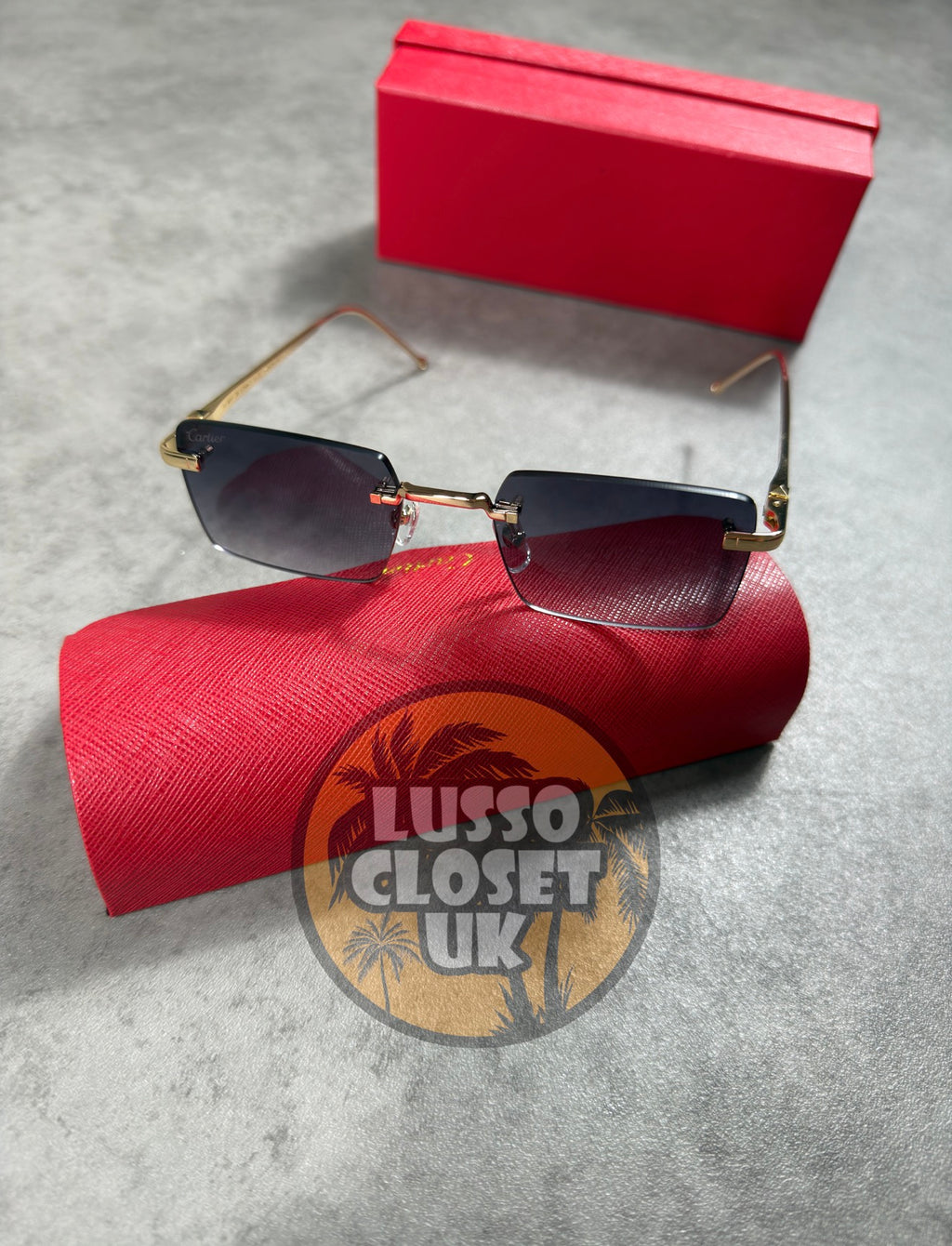 Cart - Black / Gold Sunglasses