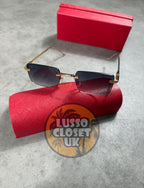 Cart - Black / Gold Sunglasses