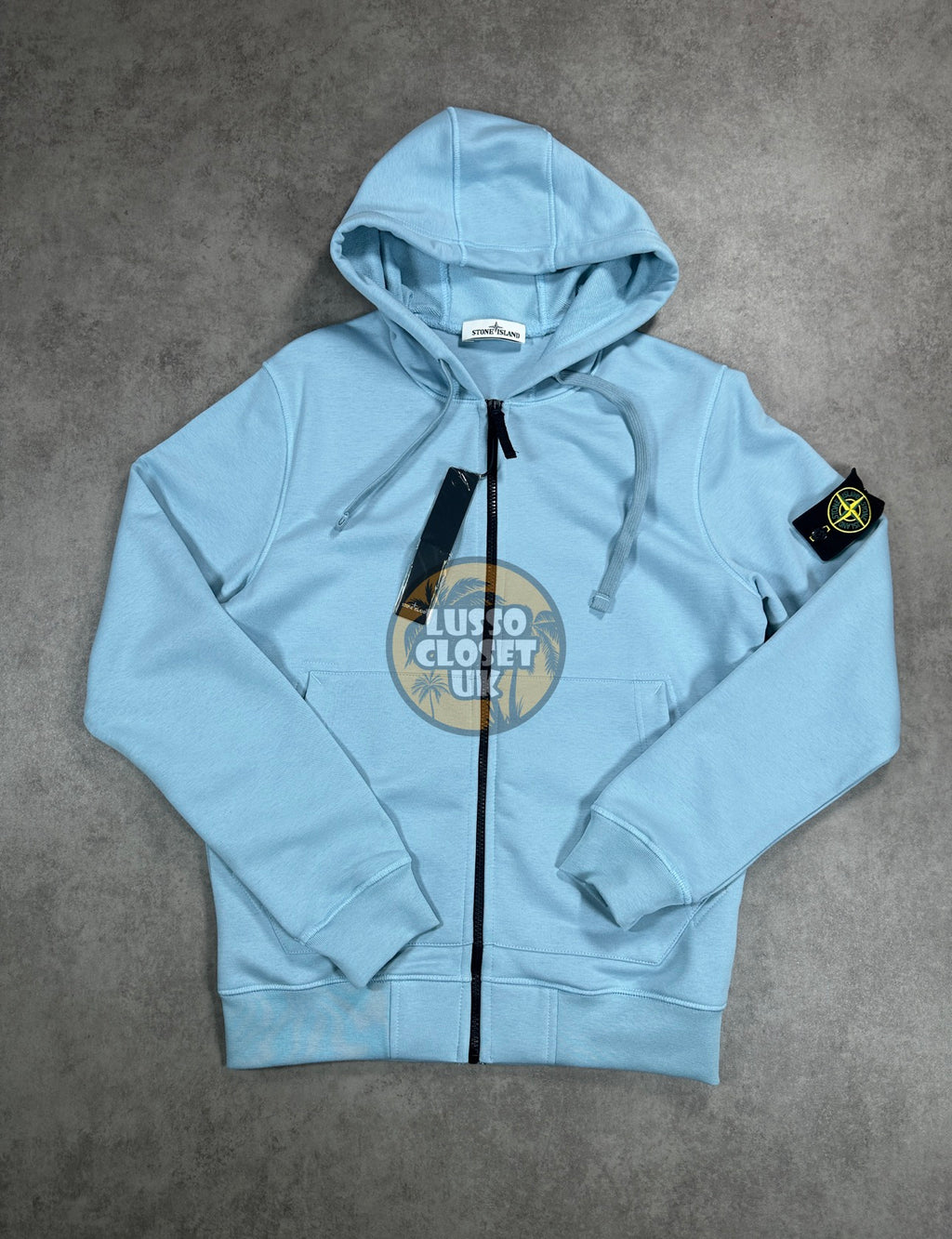 SI - Baby Blue Zip Hoodie