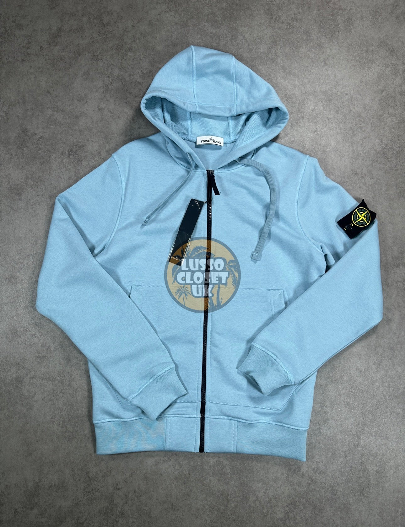 SI - Baby Blue Zip Hoodie