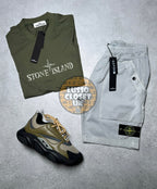 SI - Pearl Grey Cargo Shorts