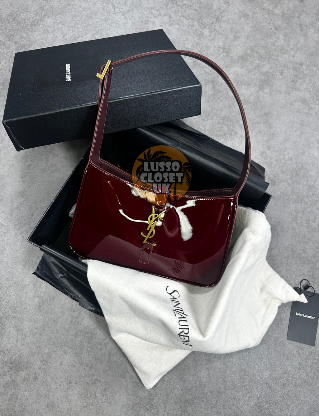 Saint - Gloss Cherry Top Handle Handbag