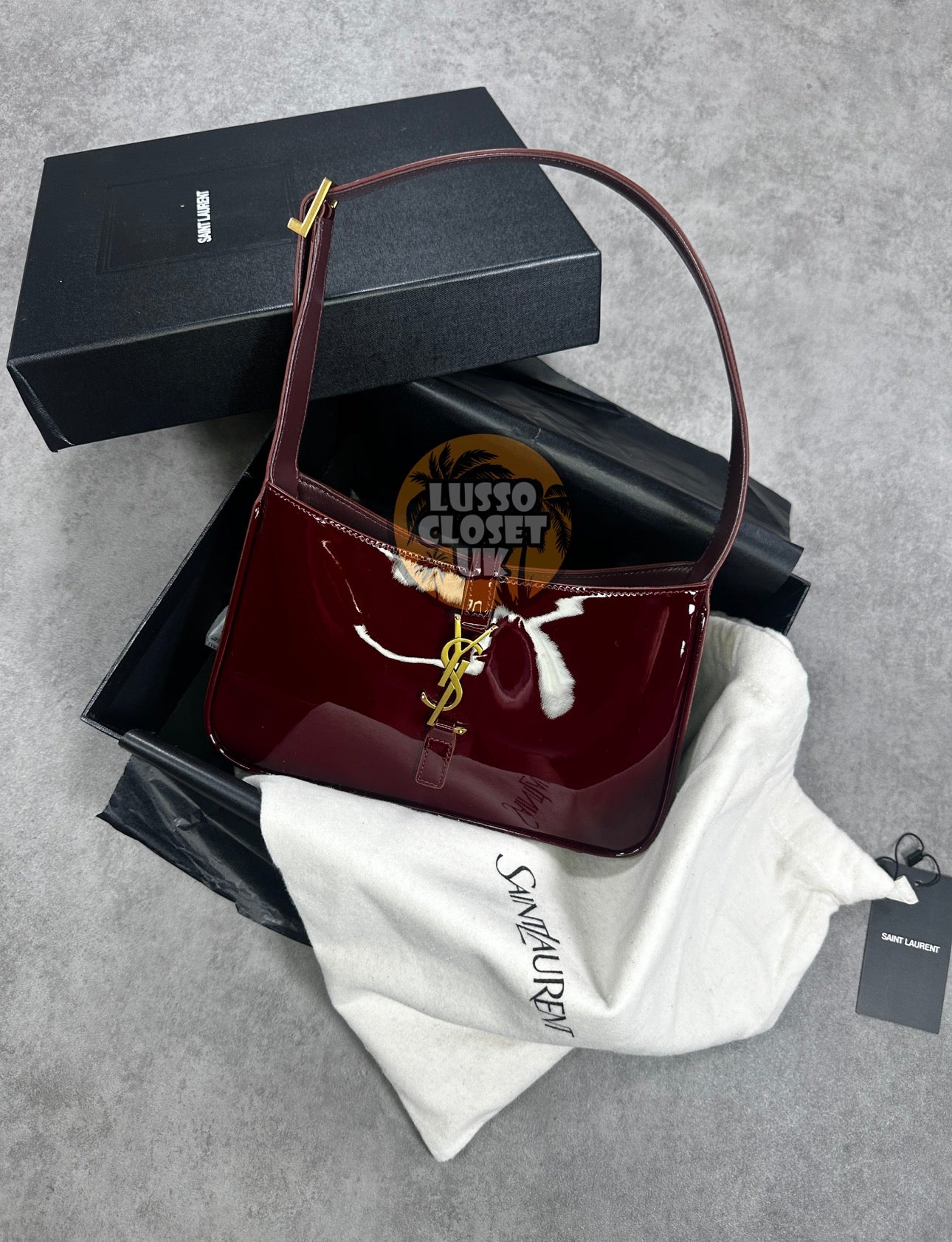 Saint - Gloss Cherry Top Handle Handbag