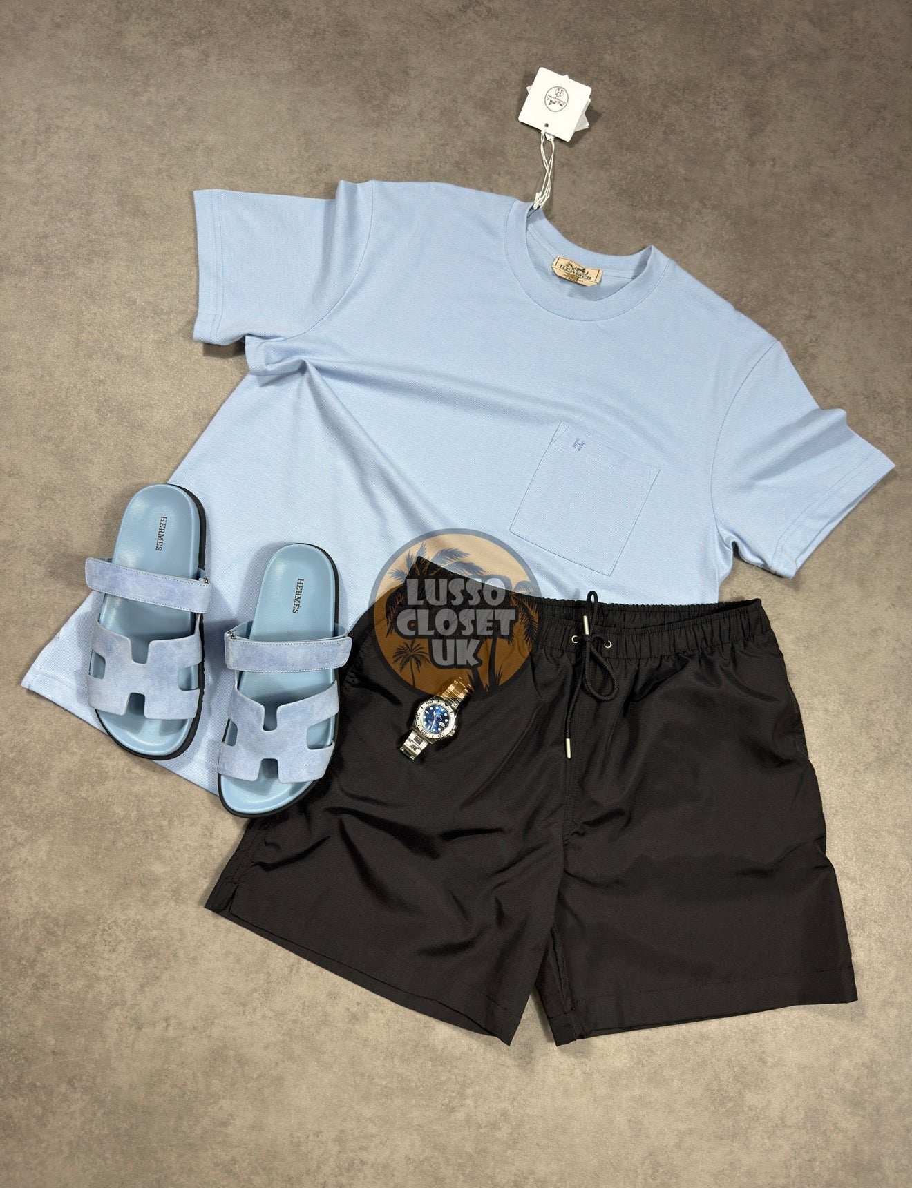 HRMS - Baby Blue Sandal