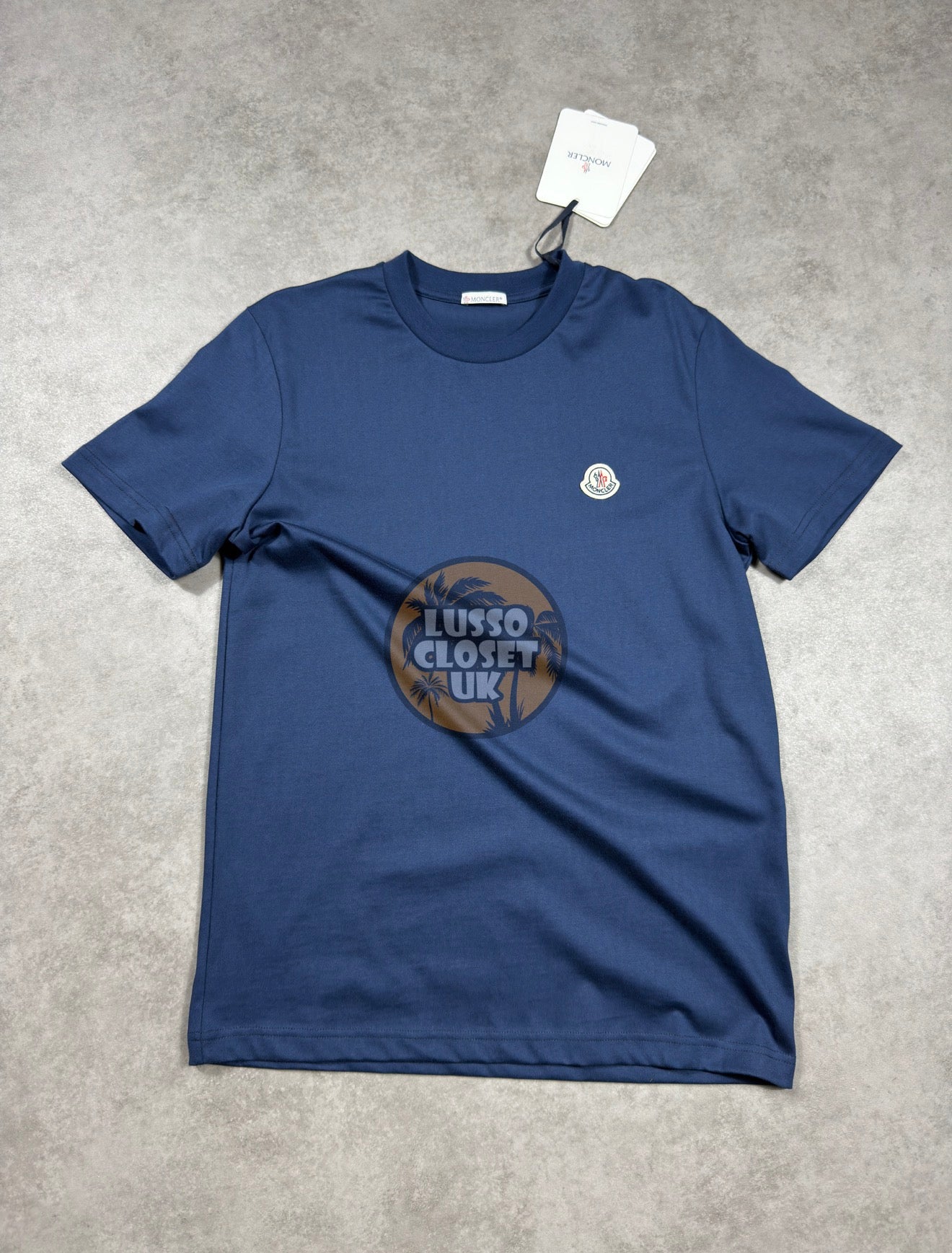 M - Navy Badge T Shirt