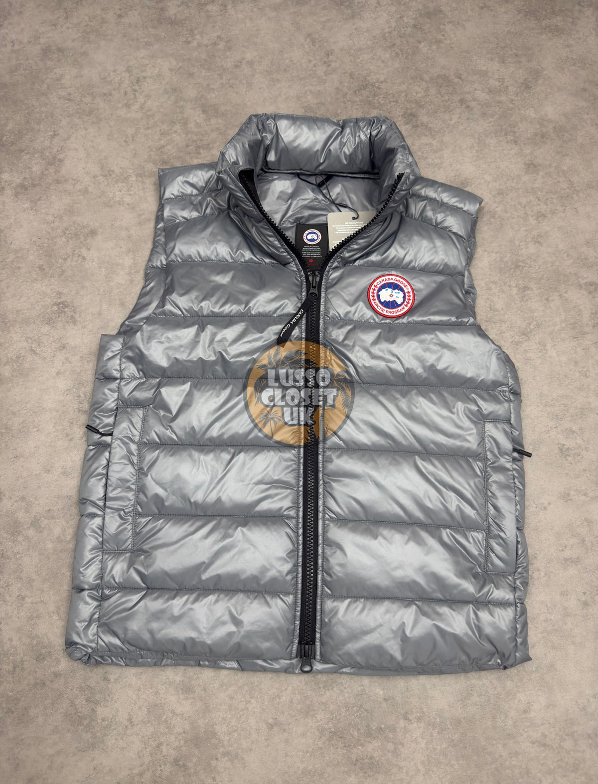 CNDA - Grey Red Disk Gilet