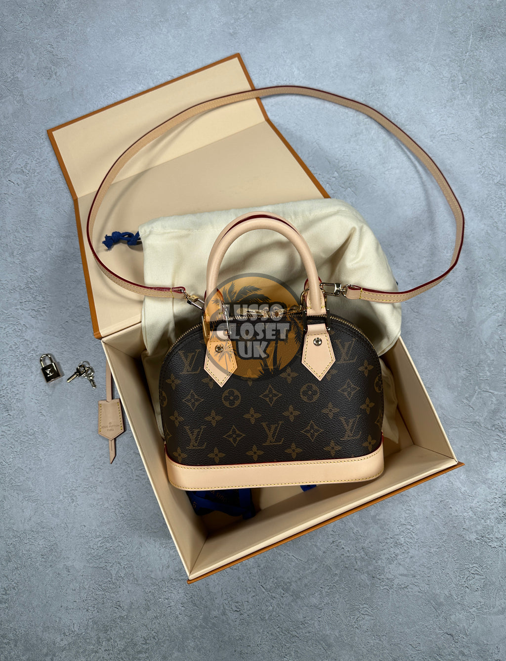 Lou - Brown/Beige Alm Handbag