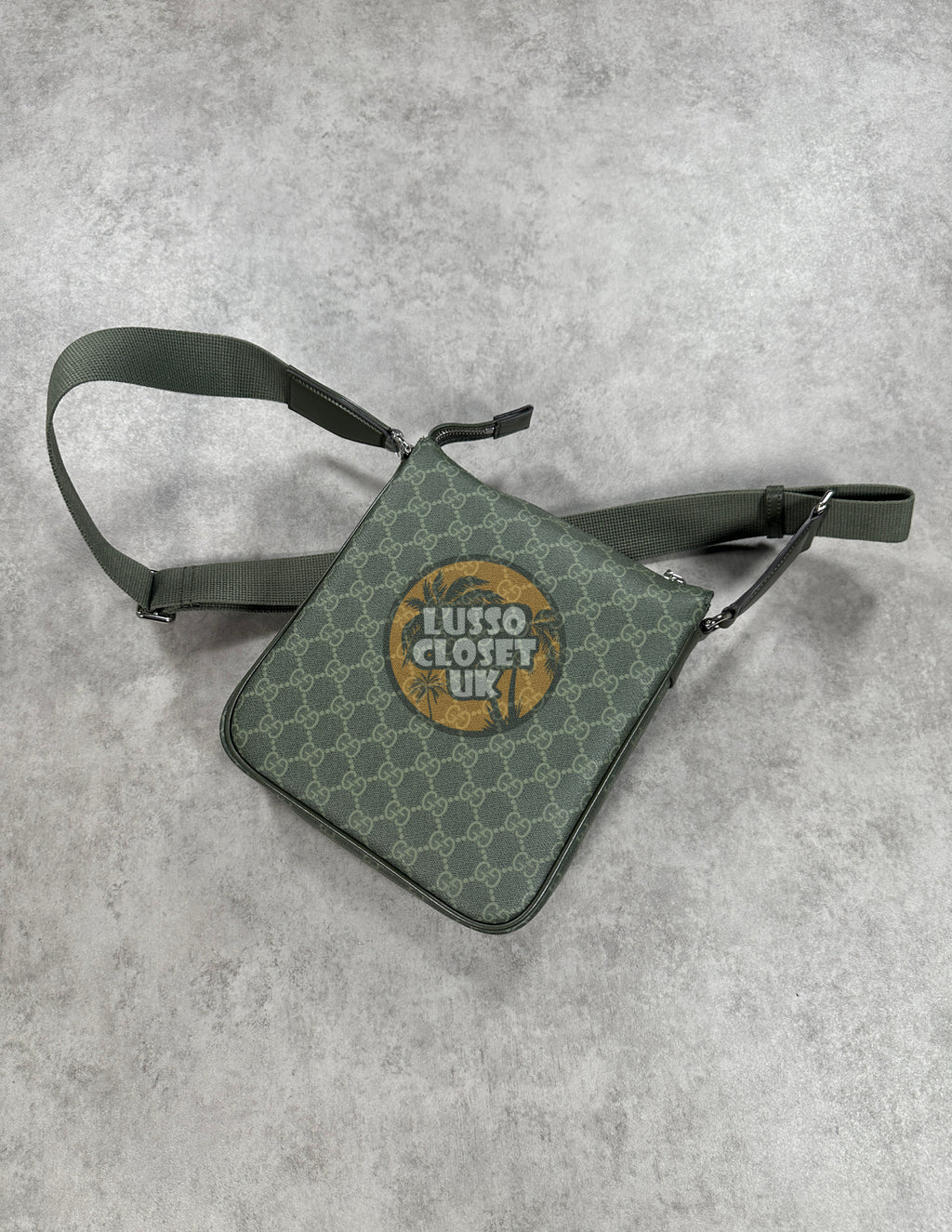 GG - Small Forest Green Messenger