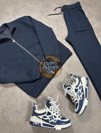 LSV - Navy Emboss Tracksuit