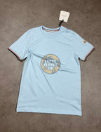 M - Baby Blue Tri Arm T Shirt