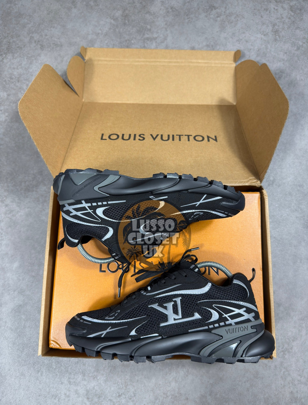 LSV - Black Tat Trainers