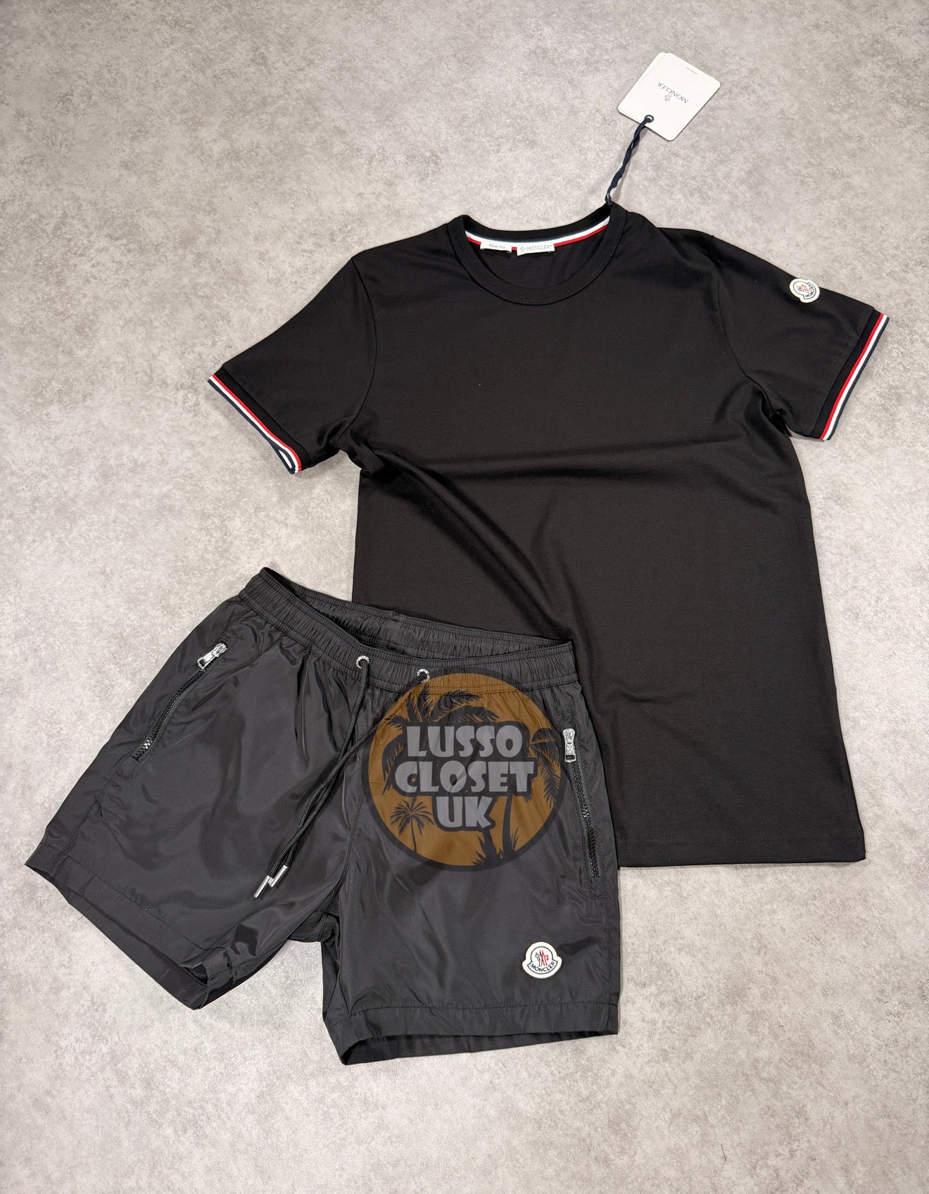 M - Black Tri Arm T Shirt