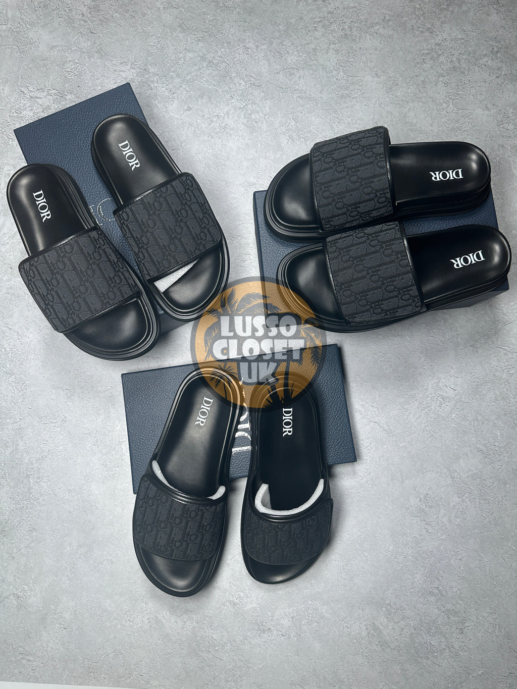 DIO - Black Velcro Sliders