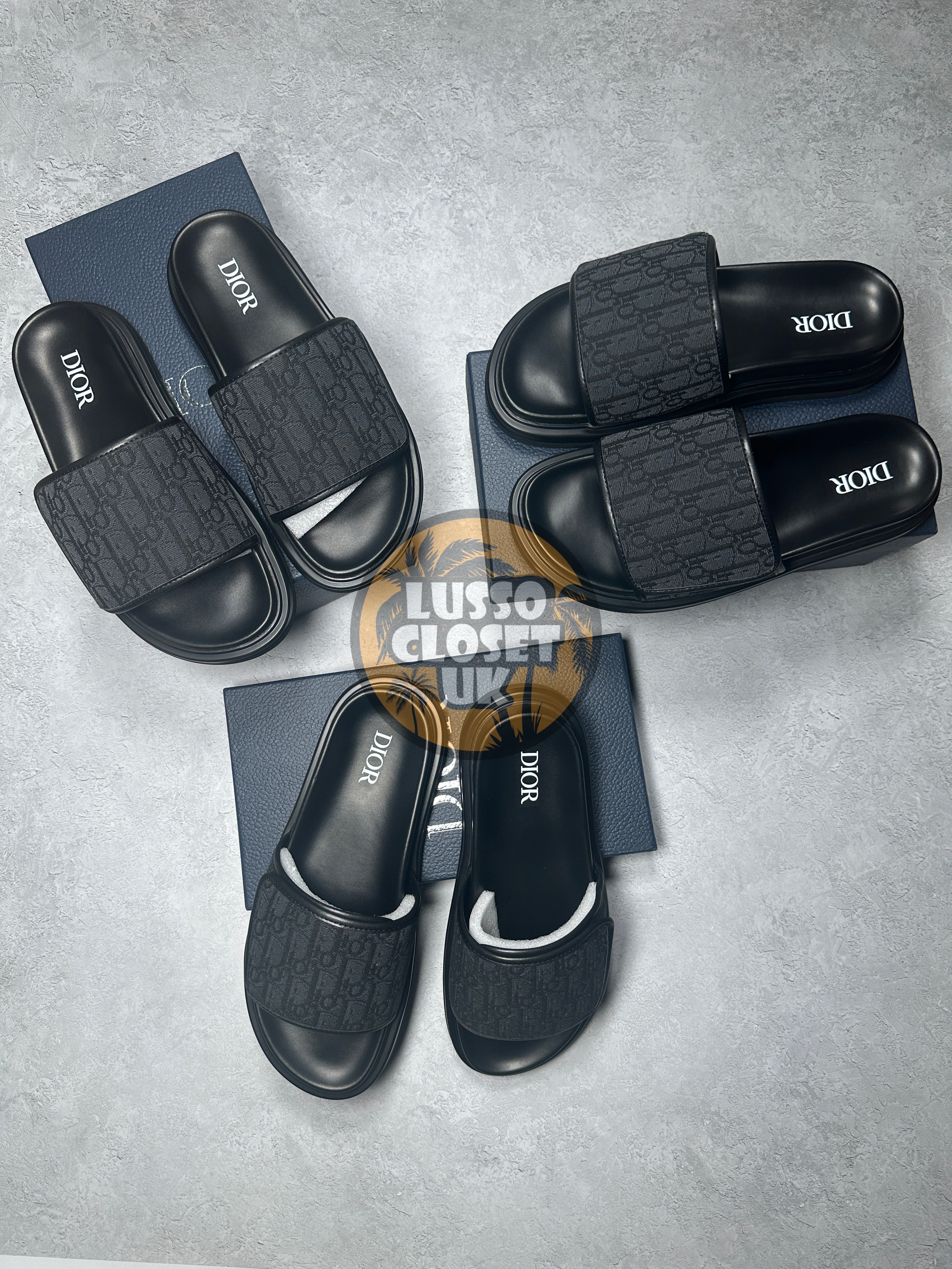 DIO - Black Velcro Sliders